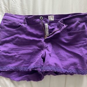 Lucky Brand purple shorts